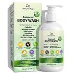 Seborrheic Dermatitis & Folliculitis Body Wash: Shower Gel for Back Acne, Psoriasis, Ringworm & Jock Itch – Antibacterial Anti Itch Body Wash With Salicylic acid
