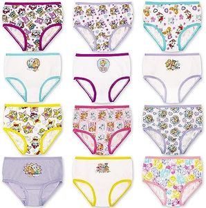 Paw Patrol Girls' 12-Days Advent Underwear to Make The Holidays and Potty Training Fun, Available in Sizes 2/3t, 4t and 5t, 12-Pack, 4 Years