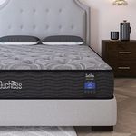 Duchess Single Hybrid Mattress Gel Memory Foam and Pocket Springs for Pressure Point Relief, High Density Layer Firm Feel Experience Deluxe Sleep Comfort (Tight Top, Single)