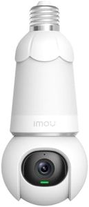 Imou 2K Light Bulb Security Camera Outdoor Wireless with AI Human/Vehicle Detection, 360° CCTV Home WiFi IP Indoor Camera, Color Night Vision, Siren, Auto Tracking,2-Way Audio,Works with Alexa,E26/E27