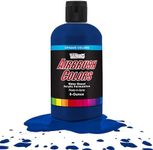 U.S. Art Supply Ready to Spray Phthalo Blue Opaque Acrylic Airbrush Paint - 8oz Bottle, Professional Grade Non-Toxic Water-Based Colors for Vibrant & Permanent Results