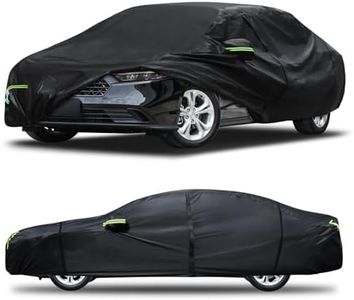 Car Cover Custom Fit for Toyota Camry 1996-2025,6 Layers Truck Cover Waterproof All Weather for Automobiles,Outdoor Full Exterior Cover,Rain, Sun, Wind Protection,Black