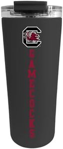 Decorvo Officially Licensed Collegiate Stainless Steel Tumbler - Double Walled Insulated Travel Tumbler - 24 oz (S. Carolina Black)