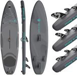 iTAOSTAR M01C 11’×33" Stand Up Paddle Board - Premium SUP Board Kit with 5 Fins - Inflatable Paddleboard for Adults & Youth - All Skill Levels - for Lakes, Oceans & Fishing