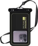Floating Waterproof Phone Pouch Detachable Lanyard IPX8 Universal Waterproof Phone Case Underwater Dry Bag Compatible with 14 Pro Max 13 Pro 12 11 Samsung S23 S22 Huawei Xiaomi for Vacation Swimming