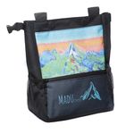 Rock Climbing Bouldering Chalk Bucket Large Bag (Blue Art Work)