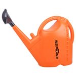 Neptune Simplify Farming Watering Can (10L) | Plastic Orange Water Can with Sprinkler Cap for Plants/Garden | Indoor Outdoor Watering Shower Can | Watering Hand Bottles for Garden | Water Spray Can