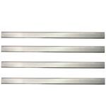 Wood Planer Blades Knives Cutter for Delta 22-540 22-547 TP300 Jet 708522 JWP-12-4P Craftsman 233780 Harbor Freight Planers 12.5 Inches HSS Replacement 12.5"x3/4"x1/16" 4pcs