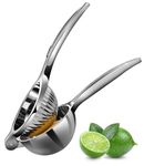 Rekix lemon Squeezer, Lemon Juicer, Heavy Duty Citrus Juicer, Metal Lime Squeezer, Solid Juicer Hand, Durable Orange Squeezer, Manual Juicer, Lemon Squeezer Press, Lime Juicer, Citrus Fruit Squeezer