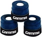 GAMMA Tennis Pro Wrap Overgrip, Blue, Optimal Comfort and Durability, Moisture Absorption, Tennis, Pickleball, Badminton, Racquet Sports Grip