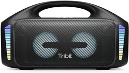 Tribit Stormbox Blast 90W Loud Bluetooth Speaker, Outdoor Speaker with RGB Light Show, XBass, Bluetooth 5.3, IPX7 Waterproof Speaker, Tribit APP, Powerbank,Wireless Speaker for Party