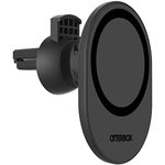 OtterBox Wireless Car Air Vent Mount for MagSafe, Strong Magnetic Alignment and Attachment with MagSafe, Easily Adjustable and Secure Design, Compatbile with iPhone, Black