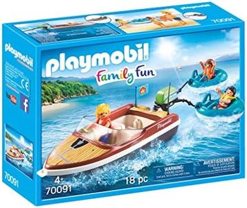 Playmobil - Speedboat with Tube Riders - 70091