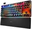 SteelSeries Apex Pro TKL Gen 3 Gaming Keyboard - OmniPoint 3.0 Analog Magnetic Switches, Quickset Auto-Presets (Rapid Trigger, Rapid Tap/SOCD, Protection Mode), OLED, RGB, PBT Keycaps, 2.4G+BT, Black