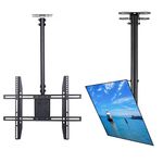 medla Ceiling TV Mount Bracket: Roof VESA Wall Mount for 23-65 Inch Oled Led Qled Screen Full Motion Tilting TV Wall Stand with Adjustable Monitor Arm Load up to 30KG Max VESA 600×400mm