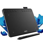 Drawing Tablet, Portable Graphics Tablet with Battery-Free Stylus and 10 Shortcut Keys, 8192 Pressure Sensitivity Digital Graphics Drawing Pad for Windows/Mac/Linux/Android/Chrome OS/OSU