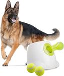 ALL FOR PAWS Automatic Dog Ball Launcher For Large Dogs, Interactive Dog Tennis Ball Thrower, Interactive Puppy Pet Fetch Toy For Large and X-Large Dogs, 3PCS 2.5" Tennis Balls Included