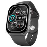 Fire-Boltt Brillia Smart Watch 2.02” Super AMOLED Display, Bluetooth Calling, SpO2, Heart Rate Monitor, 120+ Sports Modes, Fitness Tracker, Voice Assistant, Smart Watch for Man & Women