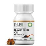 Inlife Black Seed Oil, Extra Virgin Cold Pressed, 500 mg - 60 Vegetarian Capsules