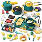 Deejoy 54PC Kids Kitchen Toy Set wi