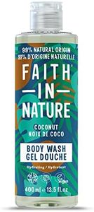 Faith in Nature Bagnodoccia Naturale al Cocco, Idratante, Vegano e Non Testato su Animali, Senza SLS e Parabeni, 400 ml