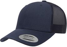 Yupoong YP Classics Retro Trucker Cap, Navy, One Size