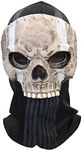 Wandamaga Ghost Mask Skull Full Face Mask for War Game Outdoor Sport