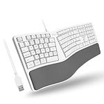 Macally Wired Ergonomic Keyboard fo