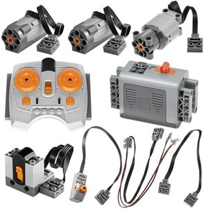 Habow 9 in 1 Power-Functions Motor-Set Compatible with Lego-technic-Motor STEM Building Block Toy for MOC Technic-Parts.