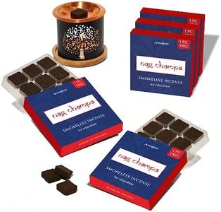 Nag Champa Incense Bricks & Burner - Super Set