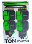 Limited Edition Green & Golden Super 10 Cricket bat Sticker