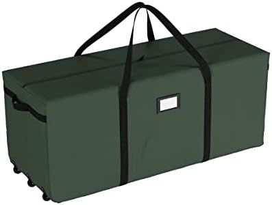 Elf Stor Rolling Duffle Christmas Tree Storage Bag - Green