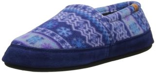 Acorn Women's moc slippers, Icelandic Blue, 3 4 UK