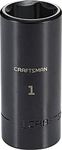 CRAFTSMAN Deep Impact Socket, SAE, 1/2-Inch Drive, 1-Inch (CMMT15984)