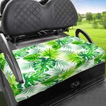 Vaukki Golf Cart Seat Cover Golf Cart Seat Towel Golf Seat Cover for Cart Golf Club Car Accessories Golf Cart Seat Blanket More 2-Seat Golf Carts (Green, 51"x31")