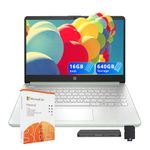 HP Stream 14" HD Business Laptop, Intel Processor N150, 16GB RAM, 640GB Storage (128GB UFS+512GB Docking Station Set), Intel Graphics, 720p HD Camera, Wi-Fi 6, Year Office 365, Windows 11 S, Green
