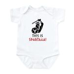 CafePress This Is Sparta! Infant Bodysuit Cute Infant Bodysuit Baby Romper