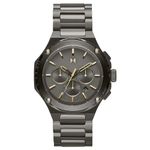 MVMT Raptor Mens Watch, 46.5 MM | Stainless Steel Band, Analog Watch, Chronograph with Date | Honey Smoke