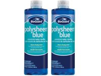 2 Pack | (2) Bio. Guard Polysheen Blue (946 mL) Concentrated Water Clarifier for Pools (SKU4863)