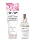 Coochy Frosted Cake Shaving Cream 7.2 oz. + Coochy Botanical Blast After Shave Protection Mist 4 oz. Bundle