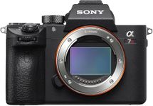 Sony Alpha 7R IV Full Frame Mirrorless Interchangeable Lens Camera w/High Resolution 61MP Sensor, up to 10FPS with Continuous AF/AE Tracking Black