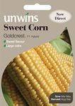 Unwins Sweet Corn Goldcrest Seeds