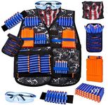 Kids Tactical Vest Kit for Nerf Gun