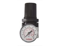 TOPRING 51.241 Airflo 200 5-60 PSI, 1/4 in. Compresed Air Regulator with Pressure Gauge, Series 51