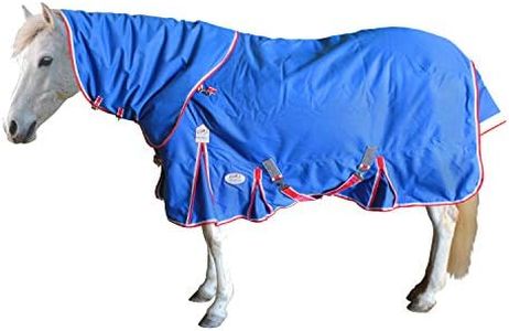 Derby Originals 1200D Ripstop Waterproof Nylon Horse Turnout Blanket - Heavyweight 400g Design, Includes Matching Hood