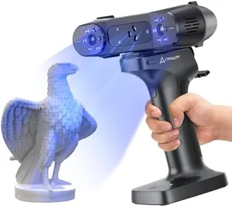Creality RaptorX 3D Scanner, Wireless Hybrid Blue Laser & NIR Scanner for 3D Printing, Industrial Scanner with 0.02mm+0.06mm/m Volume Accuracy, Fast Data Transmission and Processing from WiFi 6 AX6000