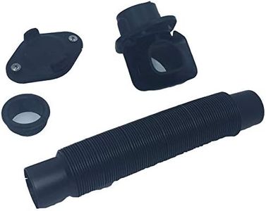 Rain Barrel Downspout Diverter Kit for 2x3 and 3x4 Downspouts (2x3 Downspout, Without Hole Saw)