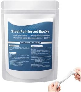 Steel Reinforced Epoxy Putty, New Waterproof Heat-Resistant Epoxy Putty Repair Kit, Portable Multi Surface Repair Putty for Pipe and Railing Repair