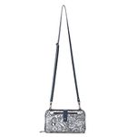 Sakroots Women's Large Smartphone Crossbody Bag in Coated Canvas, Convertible Purse with Detachable Wristlet Strap, Includes Phone & Wallet Pockets, Navy Spirit Desert, One Size