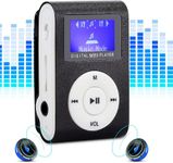 Drumstone Mini Digital Mp3 Music Player with High Bass Handsfree and Sd Card Supported, Mini Music Player with 1.8-inch LCD Digital Display, Mobile Flash Drive, MP3 Player